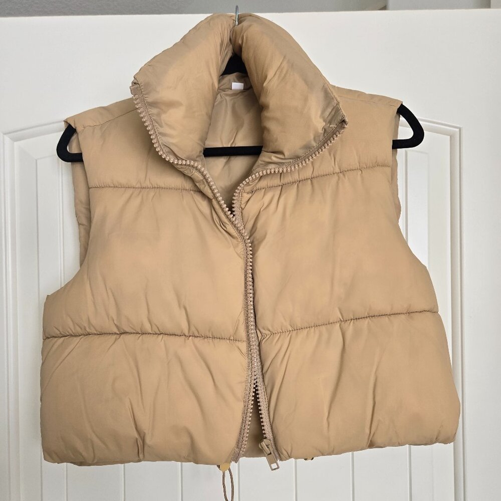 Cropped vest